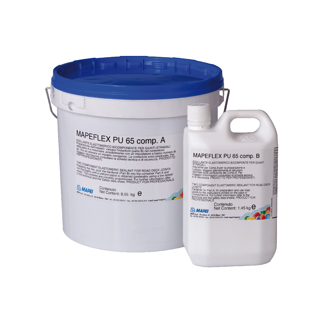 Полиуретановый 2К герметик для дорожных швов MAPEFLEX PU65