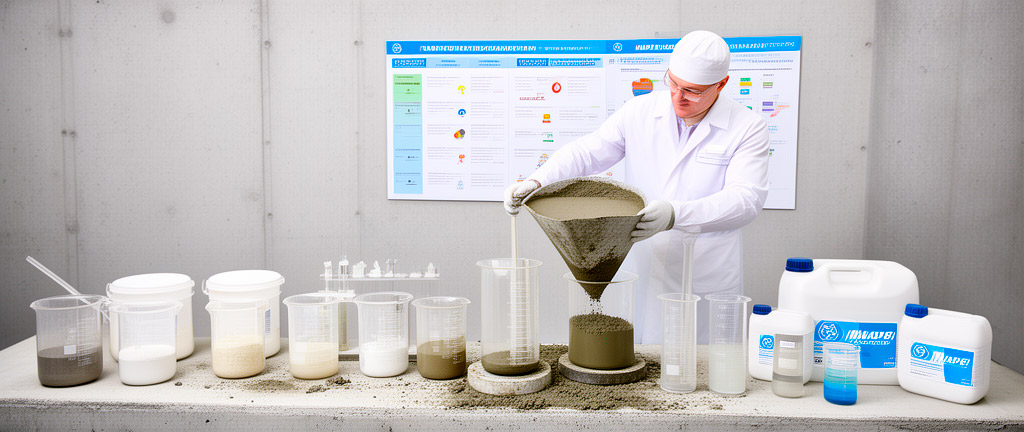 Добавки в бетон: классификация по ГОСТ 24211, обзор линейки Mapei
